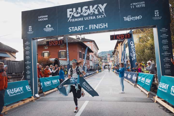 Photo of the Fiemme Ultra Sky 80km 2026 race course