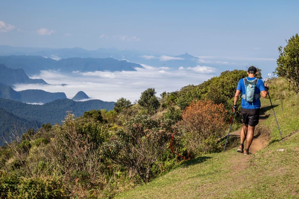 Paraty Brazil - PTR 108, 108 km — le parcours dont cette page mesure les 9 tronçons