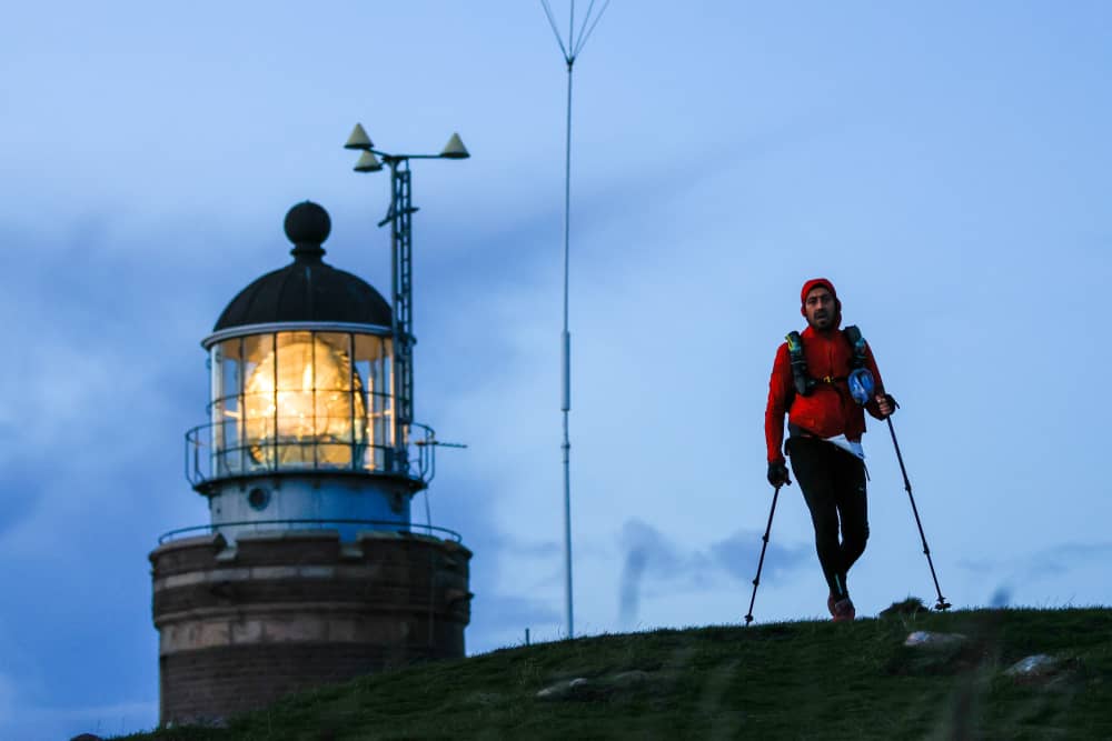 Kullamannen - Sprint Ultra 100 km, 108 km — le parcours dont cette page mesure les 7 tronçons
