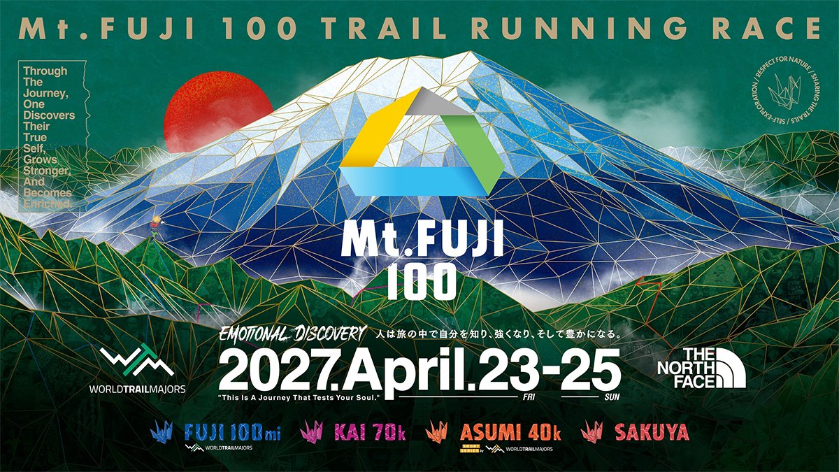 Mt.FUJI100 - KAI70k 2027 のカバー写真 — 68 km、獲得標高 2917 m