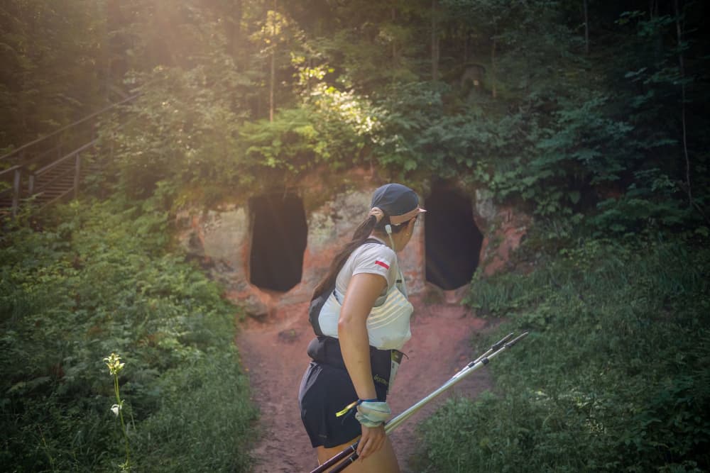Gauja Trail by UTMB - Gauja Trail 20 K Nordic Walking, 21 km — le parcours dont cette page mesure les 1 tronçons