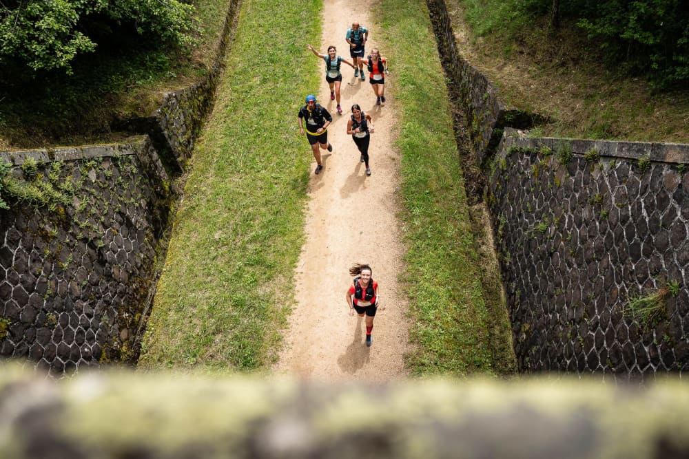 Trail du Saint Jacques - 20K - Les Chibottes, 28 km — le parcours dont cette page mesure les 3 tronçons