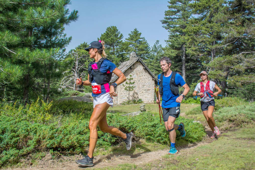 Restonica Trail - Tavignanu Trail, 33 km — le parcours dont cette page mesure les 4 tronçons