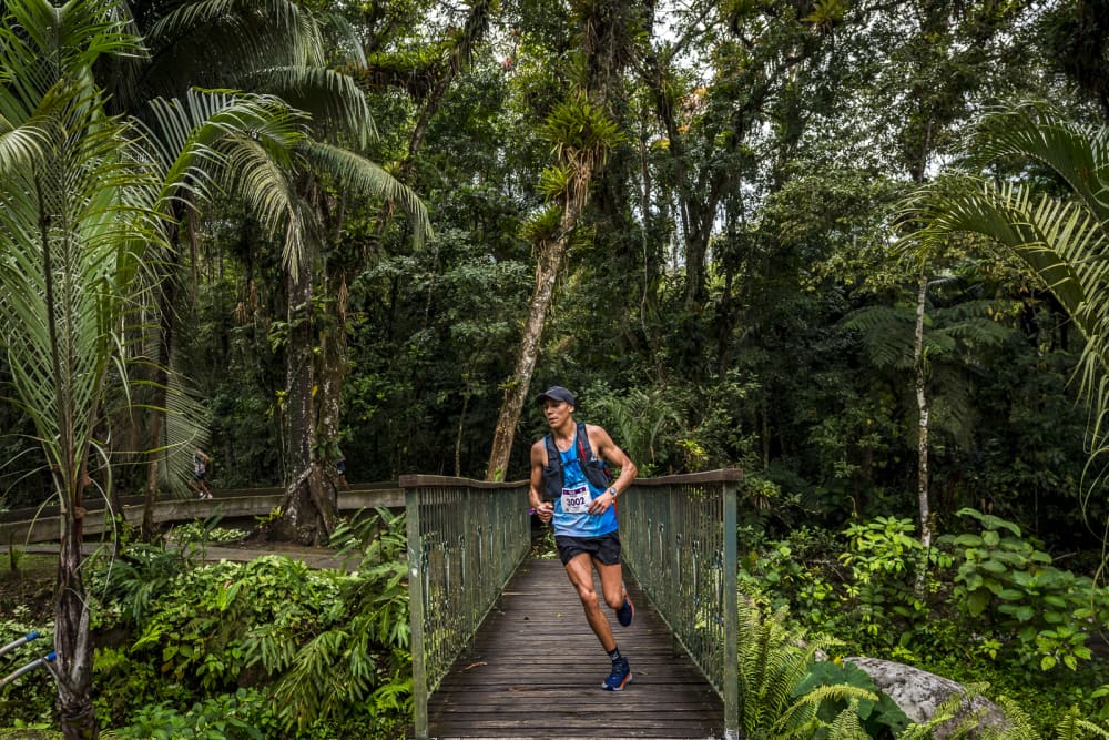 Paraty Brazil - PTR 34, 34 km — le parcours dont cette page mesure les 5 tronçons