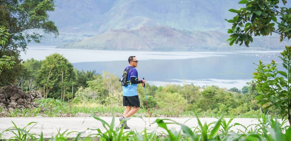 Trail of the Kings - Lake Toba - Legacy Dash 10K, 10 km — le parcours dont cette page mesure les 1 tronçons