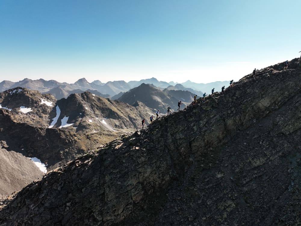 Trail 100 Andorra - Ultra 105K, 106 km — le parcours dont cette page mesure les 11 tronçons