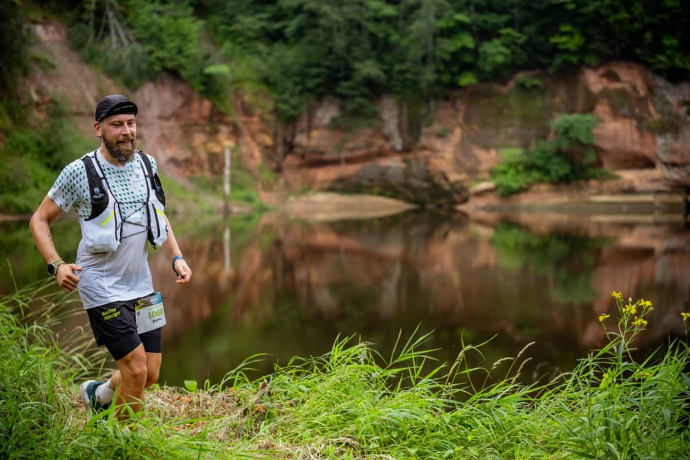 Gauja Trail by UTMB - Gauja Trail 100 K, 91 km — le parcours dont cette page mesure les 8 tronçons