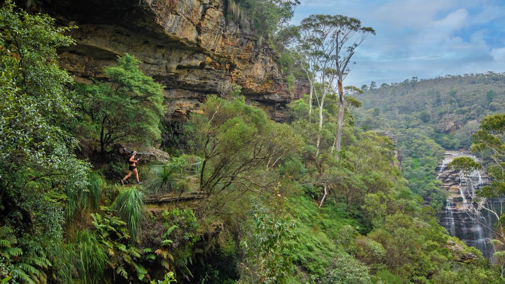 Ultra-Trail Australia - UTA50, 51 km — le parcours dont cette page mesure les 10 tronçons