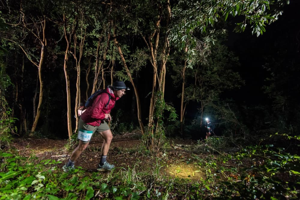 Torrencial Chile - CAU CAU 12K, 12 km — le parcours dont cette page mesure les 4 tronçons