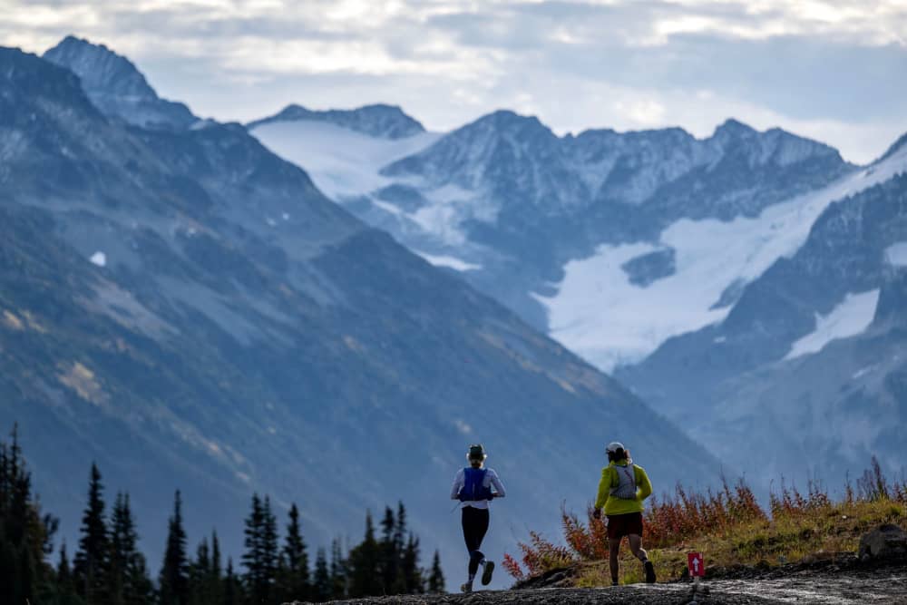 Ultra Trail Whistler - 100K, 100 km — le parcours dont cette page mesure les 13 tronçons