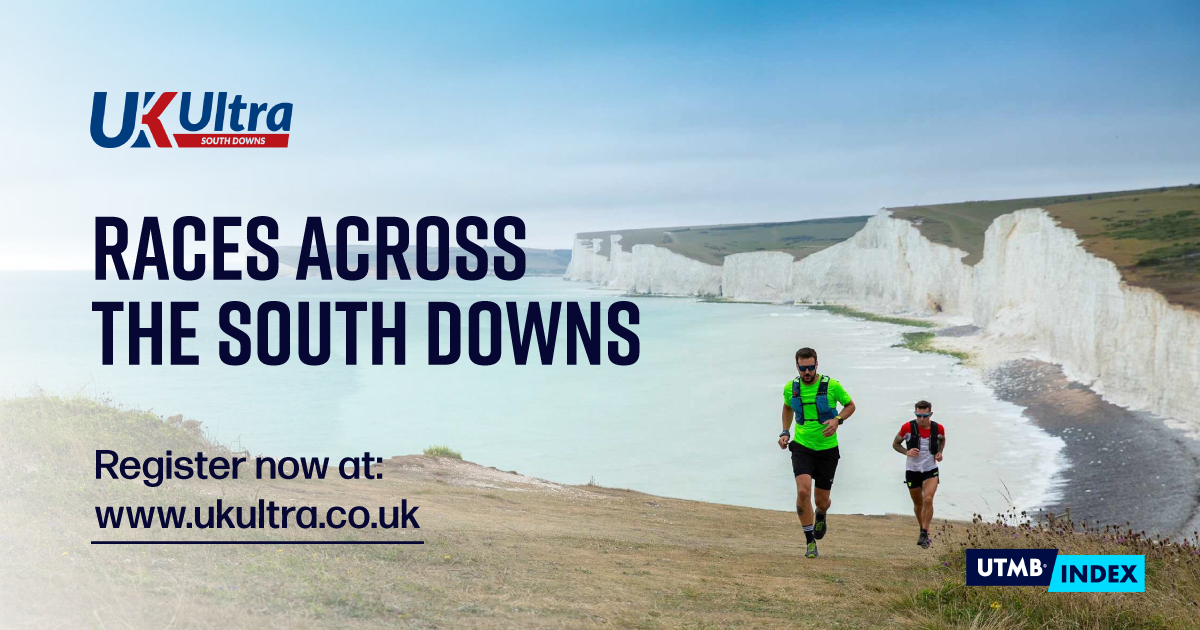 Photo of the UK Ultra Dark Downs 50k 2026 course