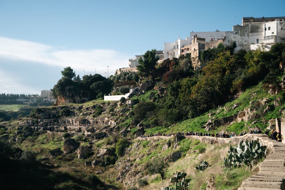 Puglia - Ginosa Rivolta Trail, 35 km — le parcours dont cette page mesure les 3 tronçons