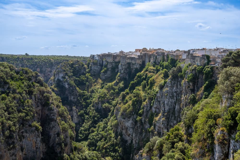Puglia - Castellaneta Underground Trail, 50 km — le parcours dont cette page mesure les 4 tronçons