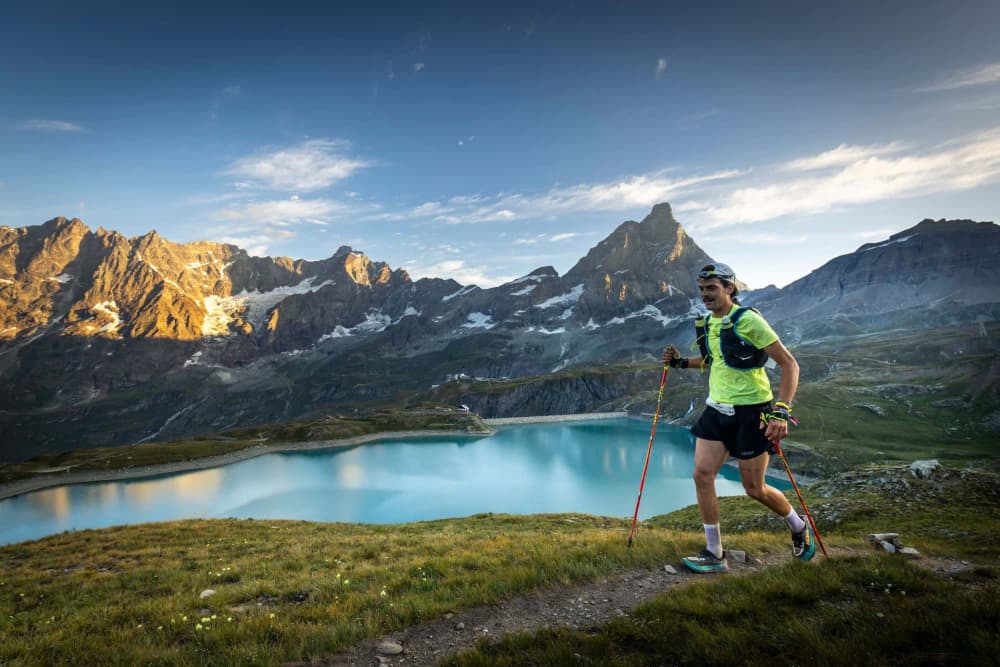 Monte Rosa Walserwaeg - Les sentiers des Valdôtains, 122 km — le parcours dont cette page mesure les 16 tronçons