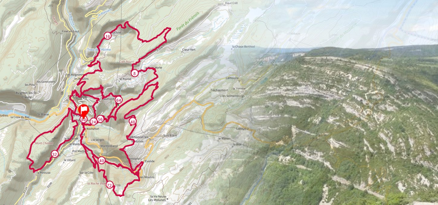 Photo du parcours Jurapics - L'Olympic 2027