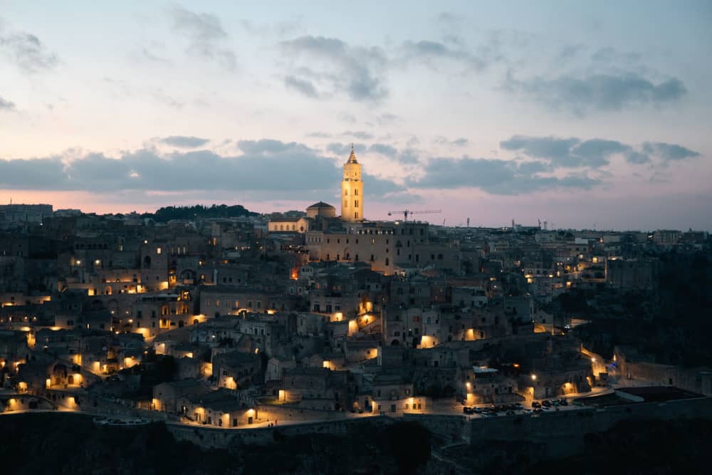 Puglia - I Sassi di Matera, 144 km — le parcours dont cette page mesure les 12 tronçons