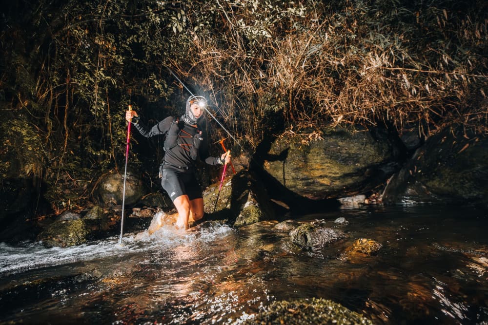 Torrencial Chile - PILOLCURA 100K, 106 km — le parcours dont cette page mesure les 11 tronçons