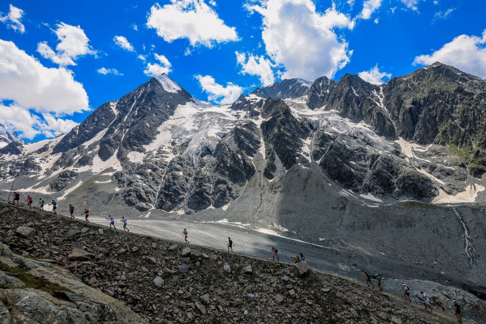 Trail Verbier St Bernard - X-Traversee, 77 km — le parcours dont cette page mesure les 10 tronçons