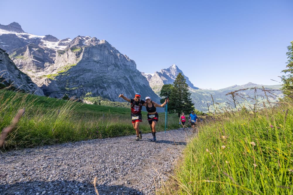 Eiger Ultra Trail - E16 - Pleasure Trail, 16 km — le parcours dont cette page mesure les 3 tronçons