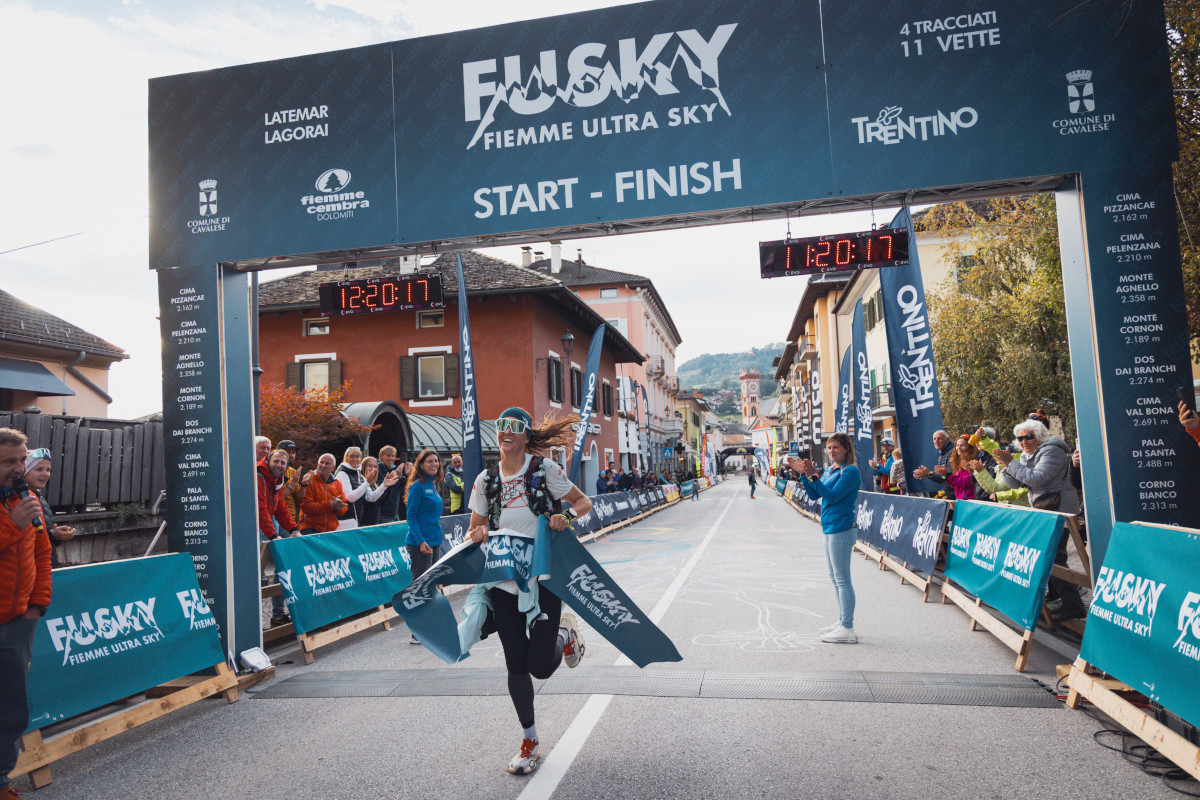 Photo of the Fiemme Ultra Sky 80km 2026 course