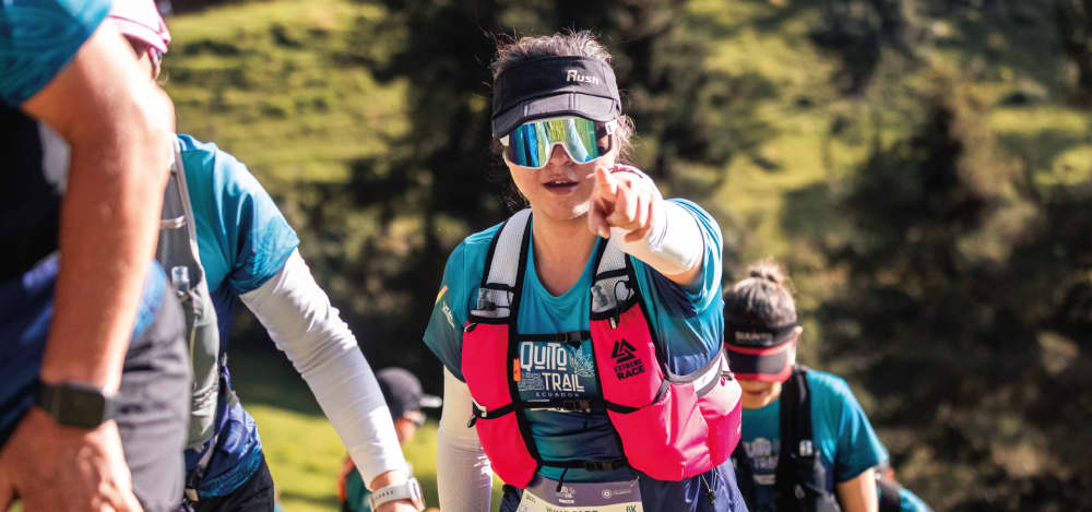 Quito Trail Ecuador by UTMB® - 12K Humboldt, 13 km — le parcours dont cette page mesure les 3 tronçons